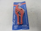 Uniweld Pvc Pipe Cutter #70078 Up To 1-5/8" O.d. (103) New. Price: $17.99.