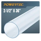 Powertec Clear Pvc Pipe 2-1/2 X 36 Long 1PK Rigid Plastic Tubing Round Tube New. Price: $27.61.