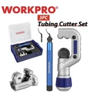 Workpro 3-PIECES Tubing Cutter Set Pipe With 1/8"-1-1/4" Cutting Capacity New. Price: $19.99.