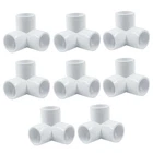 Biaungdo 8 1/2" Pvc Pipe Fittings, 3 Way Elbow 0.5 Inch, Pcs- New. Price: $13.63.