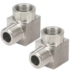 Beduan Stainless Steel Cast Pipe Fittings, 90 3/4 Npt To Female, Silver New. Price: $36.28.
