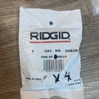Ridgid 34825 (pack Of 4) Replacement Rollers Conduit Cutters New. Price: $14.99.