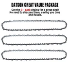 12" Replacement Chain For Mcculloch Model #10E,12E,14E,MCC3516,MCC351 New. Price: $21.99.