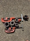 Rigid And Reed Pipe Cutters Die Heads Lot Used. Price: $295.00.