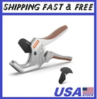 Pvc Pipe Cutter With Replaceable SK5 Blade, Cuts Up To 2-1/2"(63MM) Heavy-duty New. Price: $54.99.