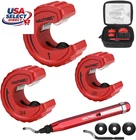 Copper Tubing Cutter Set 3 Pcs With Portable Case And Reaming Tool New. Price: $69.79.