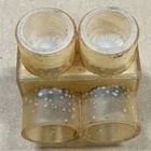 Burndy BIT-600 One Side Entry Aluminum Multi-tap Connector #4-600 Kcmil 2-PORT Used. Price: $27.96.