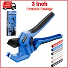 Ratchet Pvc Pipe Cutter, Cuts Up To 3" Heavy-duty Aluminum Tubing New. Price: $34.56.