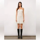 Loucia Cora Knit Tube Dress White Size Small Bnwt New. Price: $35.99.
