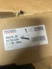 Ridgid 32900 Model 246 2"-6" Soil Chain Pipe Cutter W/ Ratchet-action Handle New. Price: $605.00.