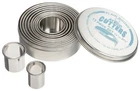 Ateco Plain Edge Round Cutters Graduated Sizes, Stainless Steel, 11 Pc Set New. Price: $38.69.