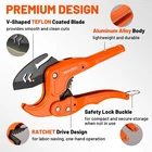 Valuemax Pipe Cutter For Pvc SK5 Blade Tool Cuts Up 1-1/4" New. Price: $16.99.