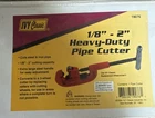 Ivy Classic 19076 1/8 - 2" Heavy Duty Pipe Cutter New. Price: $70.00.