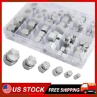64 Pcs 37 Jic Cap & Plug Kit, Hydraulic Hose Tube Pipe Fitting Set, 45# Steel New. Price: $55.99.
