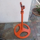 Ridgid Model 46 Adjustable Pipe Stand Plain Support Head 23-33 Used. Price: $175.00.