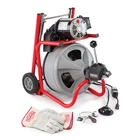 Ridgid 27013 K-400 Drum Machine With C-45 Iw Cable, Gloves, Autofeed. Price: $1027.05.