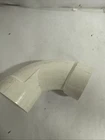 Charlotte Pvc Sweep Pipe Fitting Elbow Schedule 40 White 3" Long 1/4" Bend New. Price: $13.49.