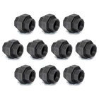 1/2" Cast Iron Union, Home Tzh 10 Pack Industrial Malleable Female Pipe Fit New. Price: $39.99.