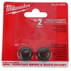 Milwaukee Tool 48-22-4256 Replacement Cutter Wheels, Pack New. Price: $12.94.