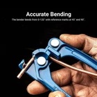 3-IN-1 Brake Pipe 1/8 3/16 & 1/4 Mini Tube Bender To 120 Degrees Usa Seller New. Price: $19.95.